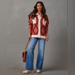 VICI Parkside Patterned Knit Jacket